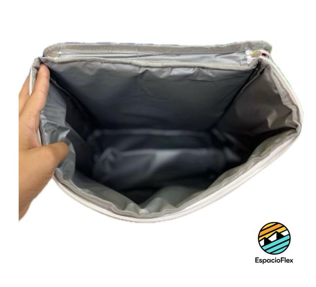 Mochila Isotermica - Azul y Verde