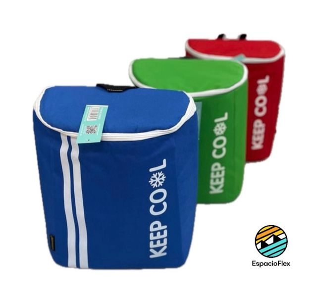 Mochila Isotermica - Azul y Verde