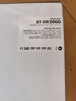 Tóner TN2000 + Tambor DR2000 Brother