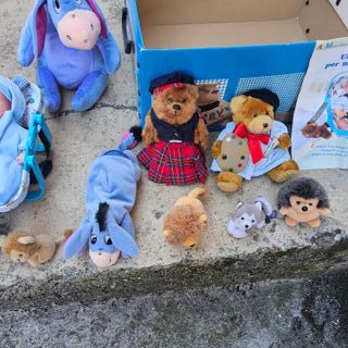 Set 10 bambole peluche