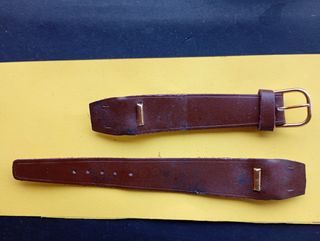 Correas reloj de piel antiguas 