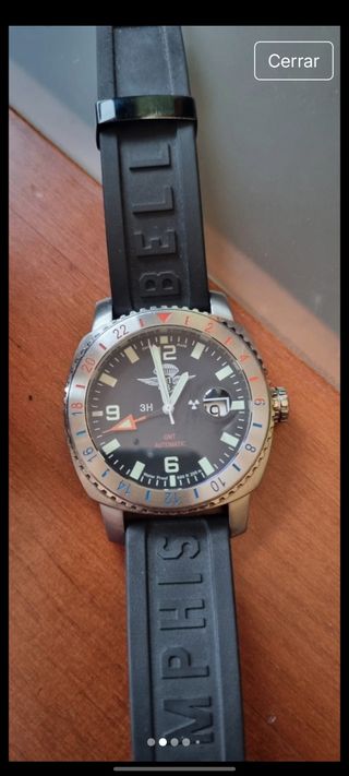 Memphis Belle GMT - Reloj automático