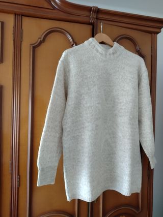 Jersey beige talla M