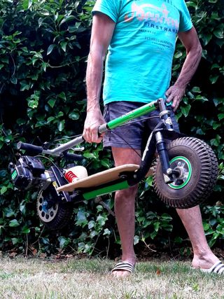 Patinete motor gasolina