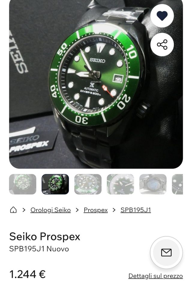 Seiko Prospex Sumo Verde - Edizione Limitata