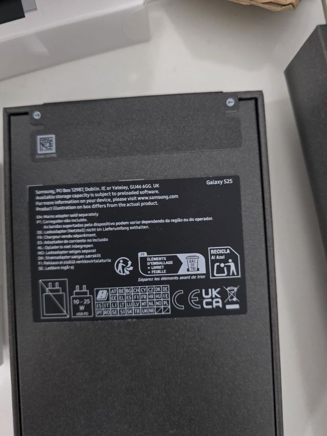 Samsung Galaxy S25 - Negro