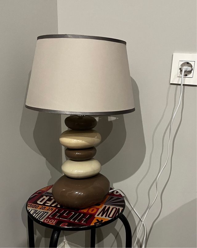 Lámpara Maison Du Monde - Beige/Marrón