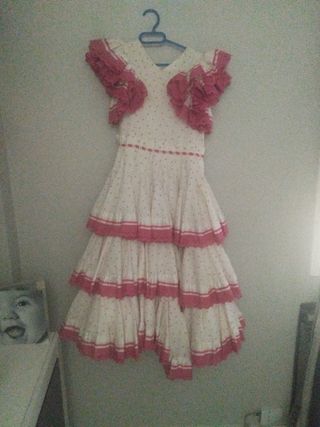 Vestido sevillana niña