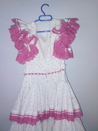 Vestido sevillana niña