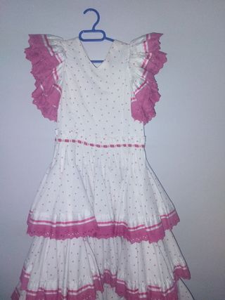 Vestido sevillana niña