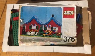 Lego 376 Casa anni '70 - Incompleta