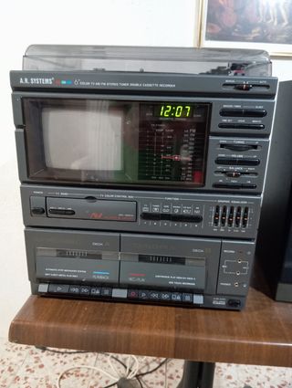 A.R. Systems Radio Cassette TV tocadiscos 