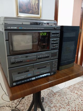 A.R. Systems Radio Cassette TV tocadiscos 