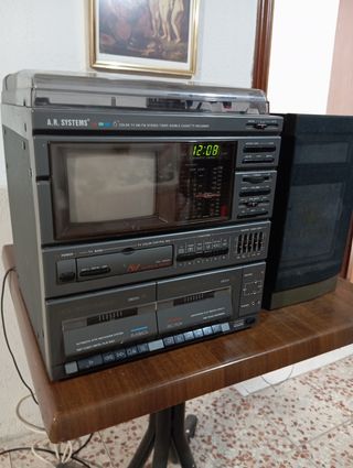 A.R. Systems Radio Cassette TV tocadiscos 