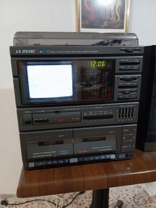 A.R. Systems Radio Cassette TV tocadiscos 
