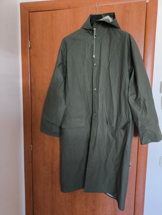 Mantello Impermeabile Verde