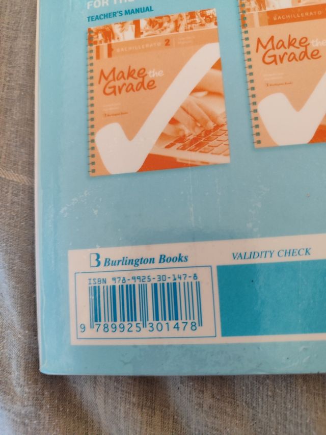 Libros 1° y 2° bachiller