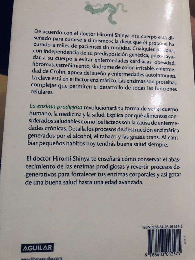 La enzima prodigiosa : una forma de vida sin en...