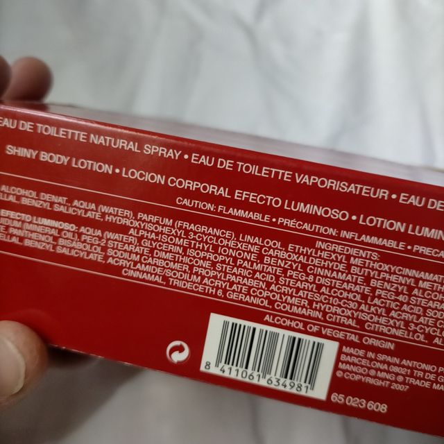 Set colonia Mango mujer