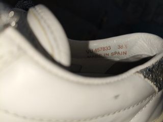 Sneaker Saint Laurent bianche e argento