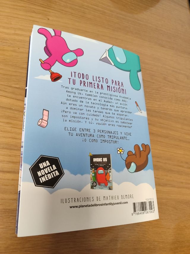 Among Us. Elige tu aventura 2: La academia de h...