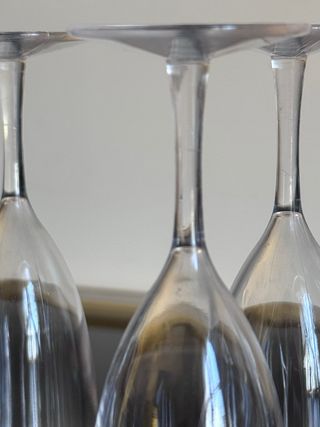 8 Bicchieri Flûte Trasparenti