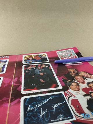Álbum Pegatinas Backstreet Boys