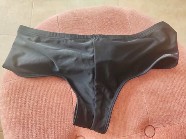 Bikini negro - Bañador bajo