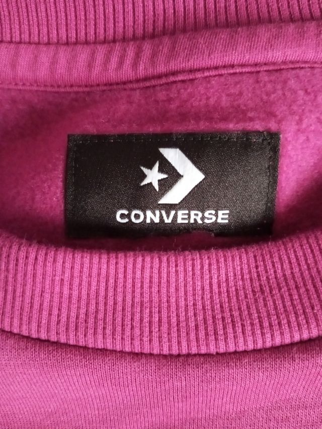 Sudadera Converse Rosa