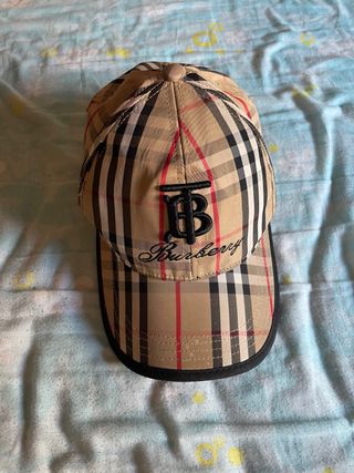 Gorra Burberry Beige-Marrón