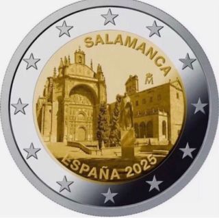 2€ España 2025 Salamanca