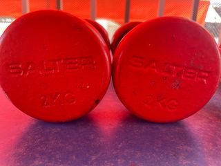 Mancuernas Salter y Decathlon
