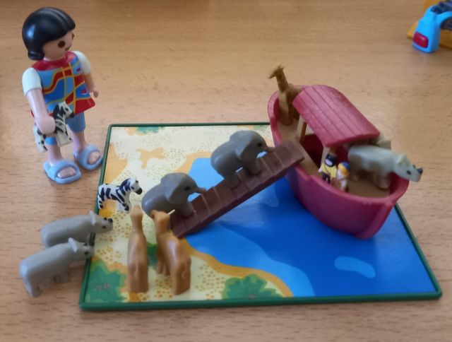 Granja Magnética en Miniatura de playmobil