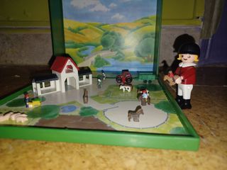 Granja Magnética en Miniatura de playmobil