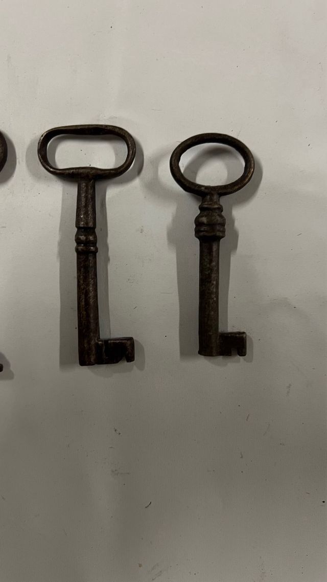 5 Chiavi Antiche in Ferro