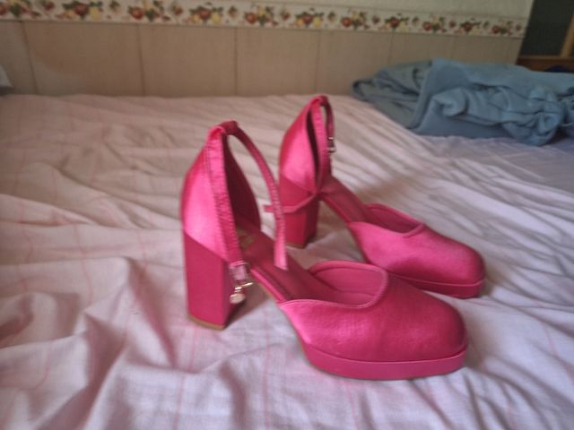 Tacones fucsia | Zapatos tacón rosa