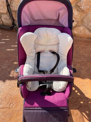 Carro Jane 3 en 1: Cuco/maxi-cosi/silla de paseo