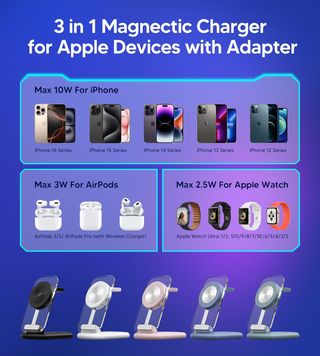 Caricatore wireless MagSafe 3 in 1