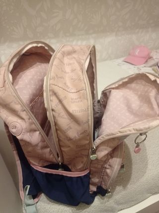 Mochila Ensō niña rosa-azul