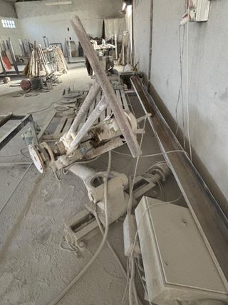 Pulidora brazo industrial mármol