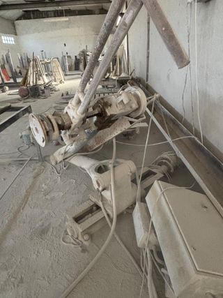 Pulidora brazo industrial mármol