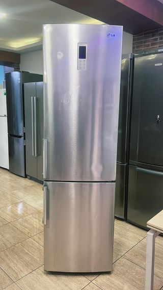 Nevera LG combi, gris, No Frost A+ barata
