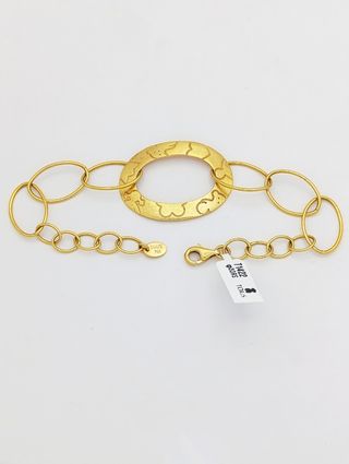 Pulsera Tous Calada en Oro 18k.