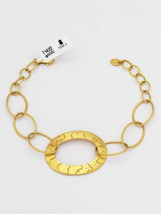 Pulsera Tous Calada en Oro 18k.
