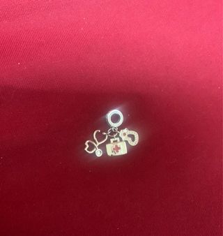Charm Enfermera Médica Corazón pulsera Pandora 