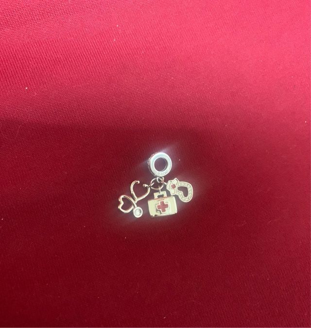 Charm Enfermera Médica Corazón pulsera Pandora