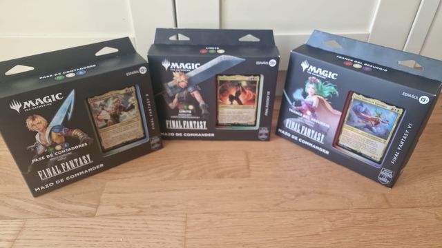 Pack de Magic Final Fantasy Mazo Commander ESPAÑOL