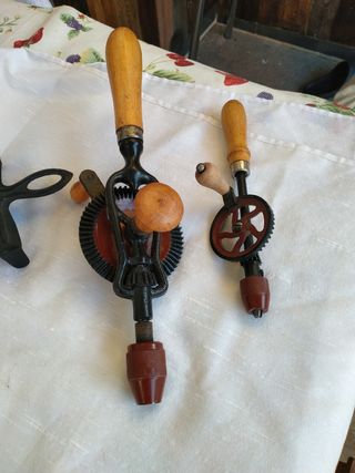 Antiguas herramientas de taller