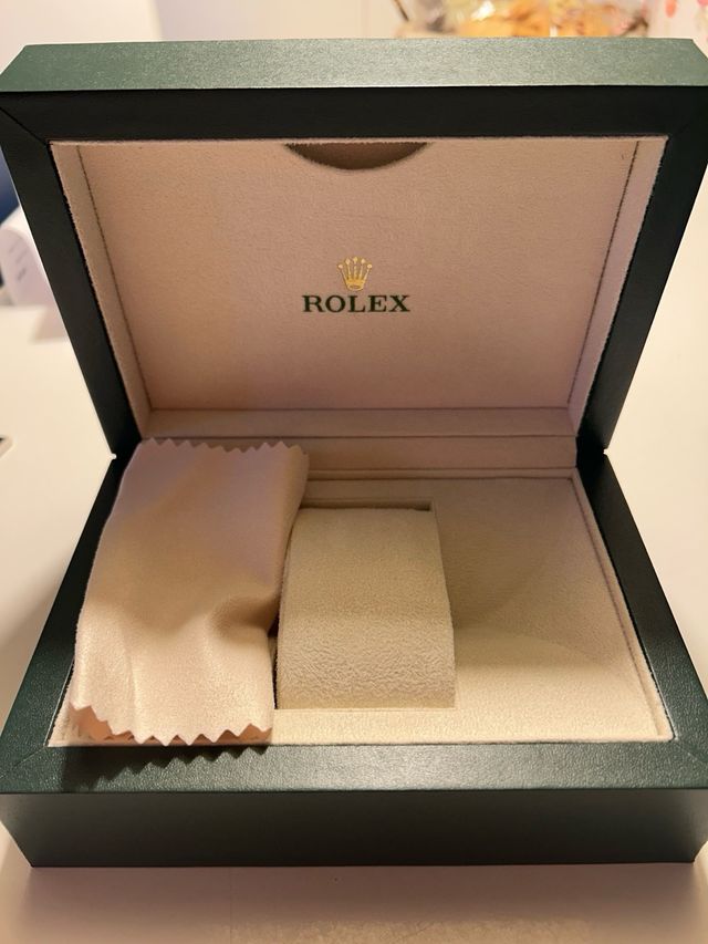 Caja Rolex verde