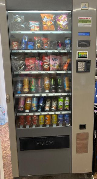 Máquina expendedora de snacks